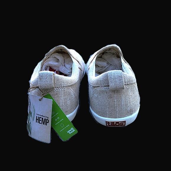 Taos Dandy Hemp Vegan Slip On Canvas Sneakers 9 - Picture 7 of 13